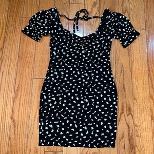 MISSGUIDED BUTTERFLY MINI DRESS